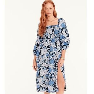 J.Crew Linen daydream dress in zinnia floral